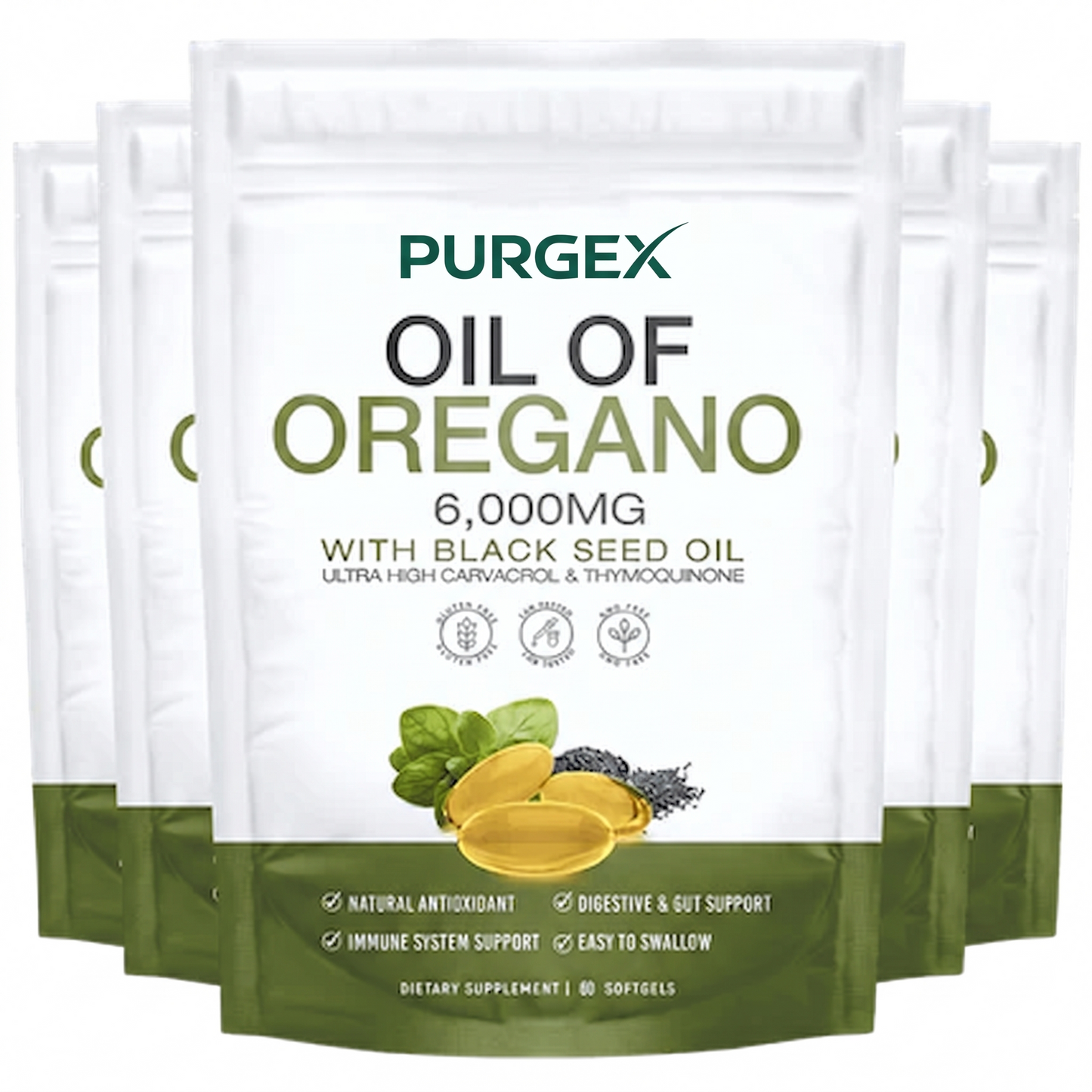 Purgex® Oil Of Oregano Softgels