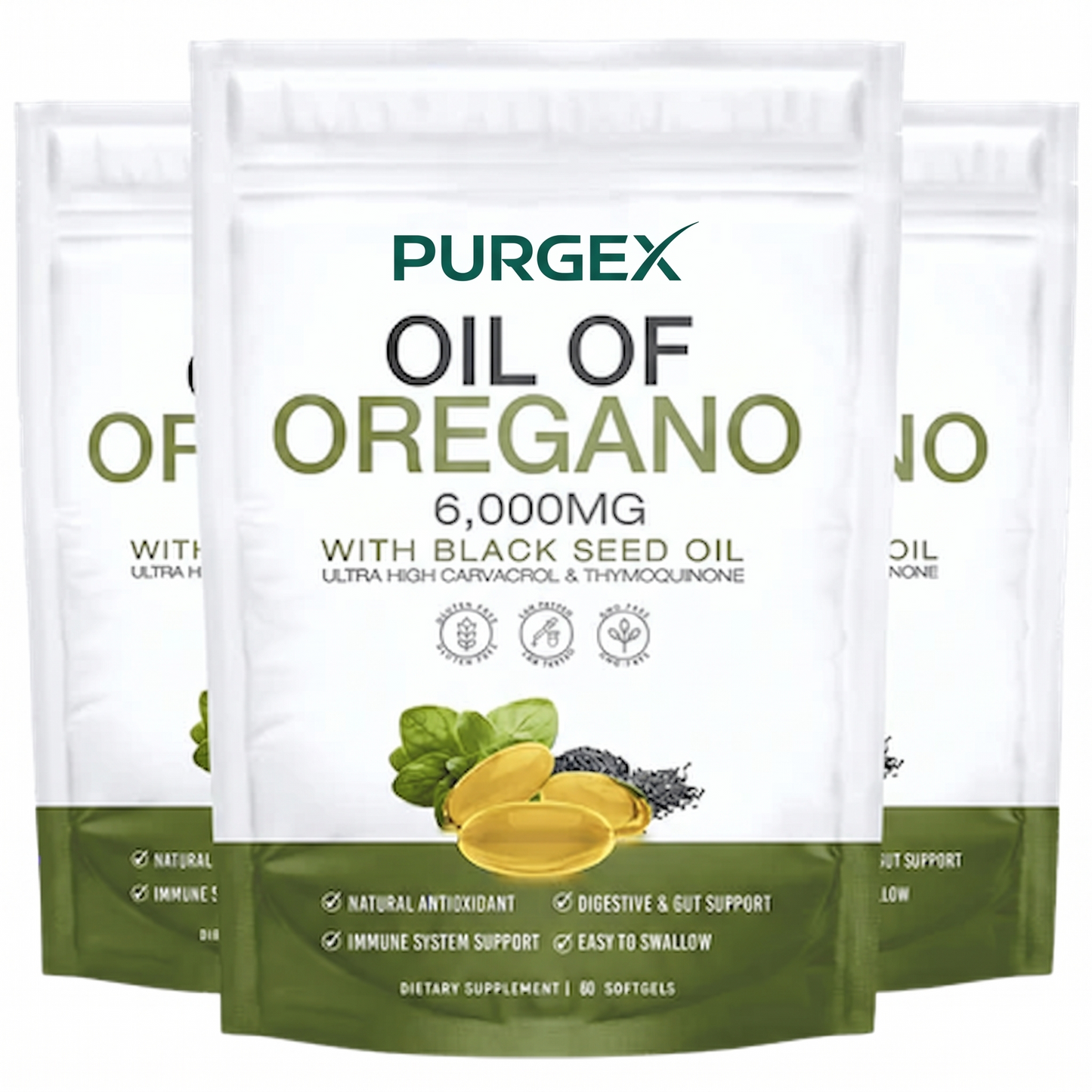 Purgex® Oil Of Oregano Softgels